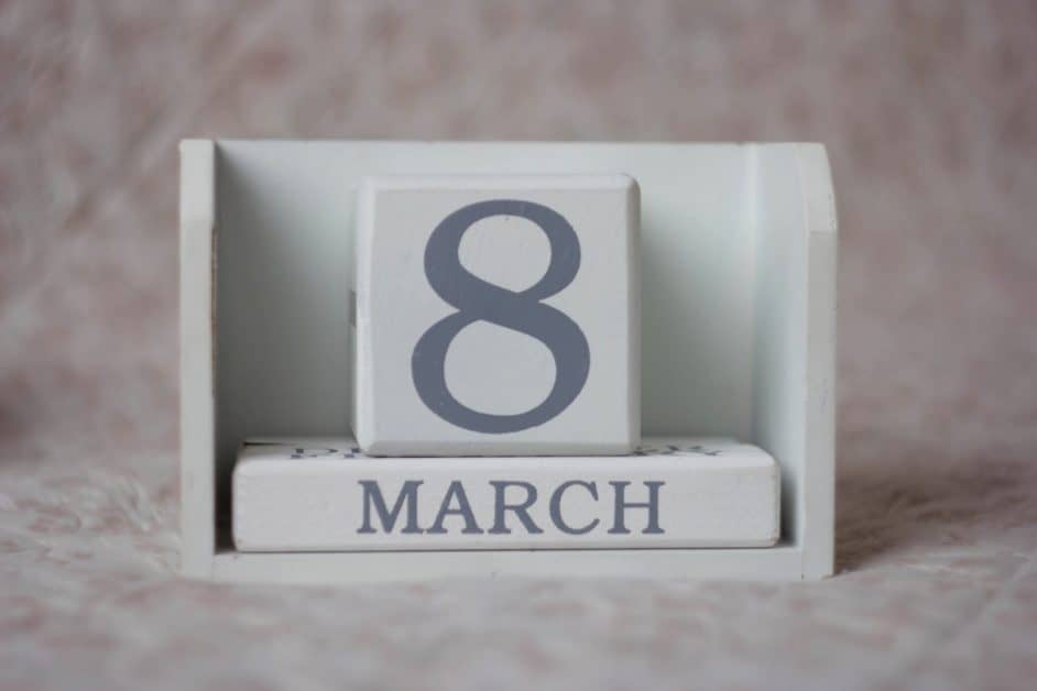 number 8 of march